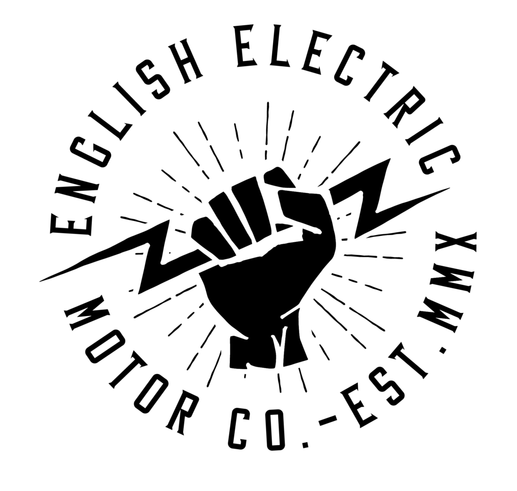 English Electric Motor Co Logo In Black