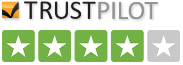 Trust Pilot Reviews Card 4 Stars