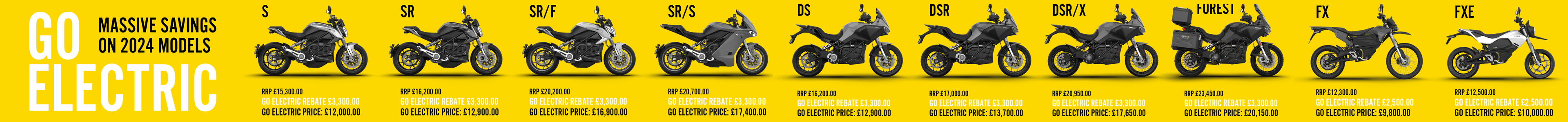 Zero Go Electric 2025 Offer Banner